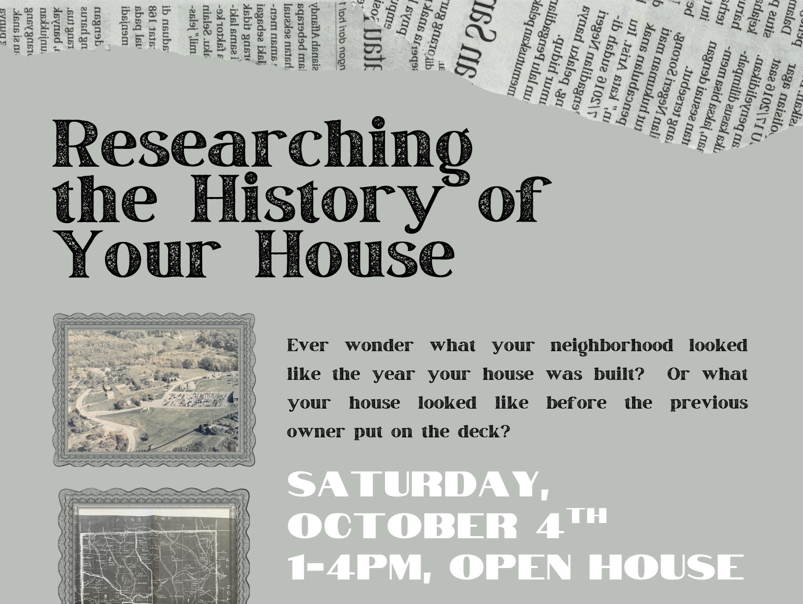 researching the history of your house
